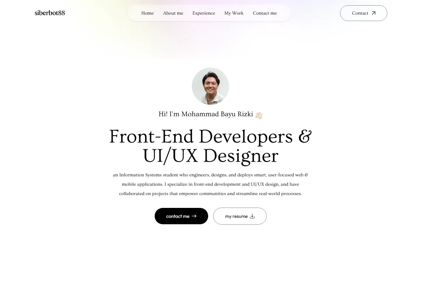Legacy Portfolio Website Client visual