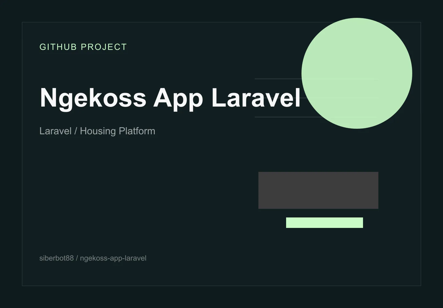 Ngekoss App Laravel Client visual