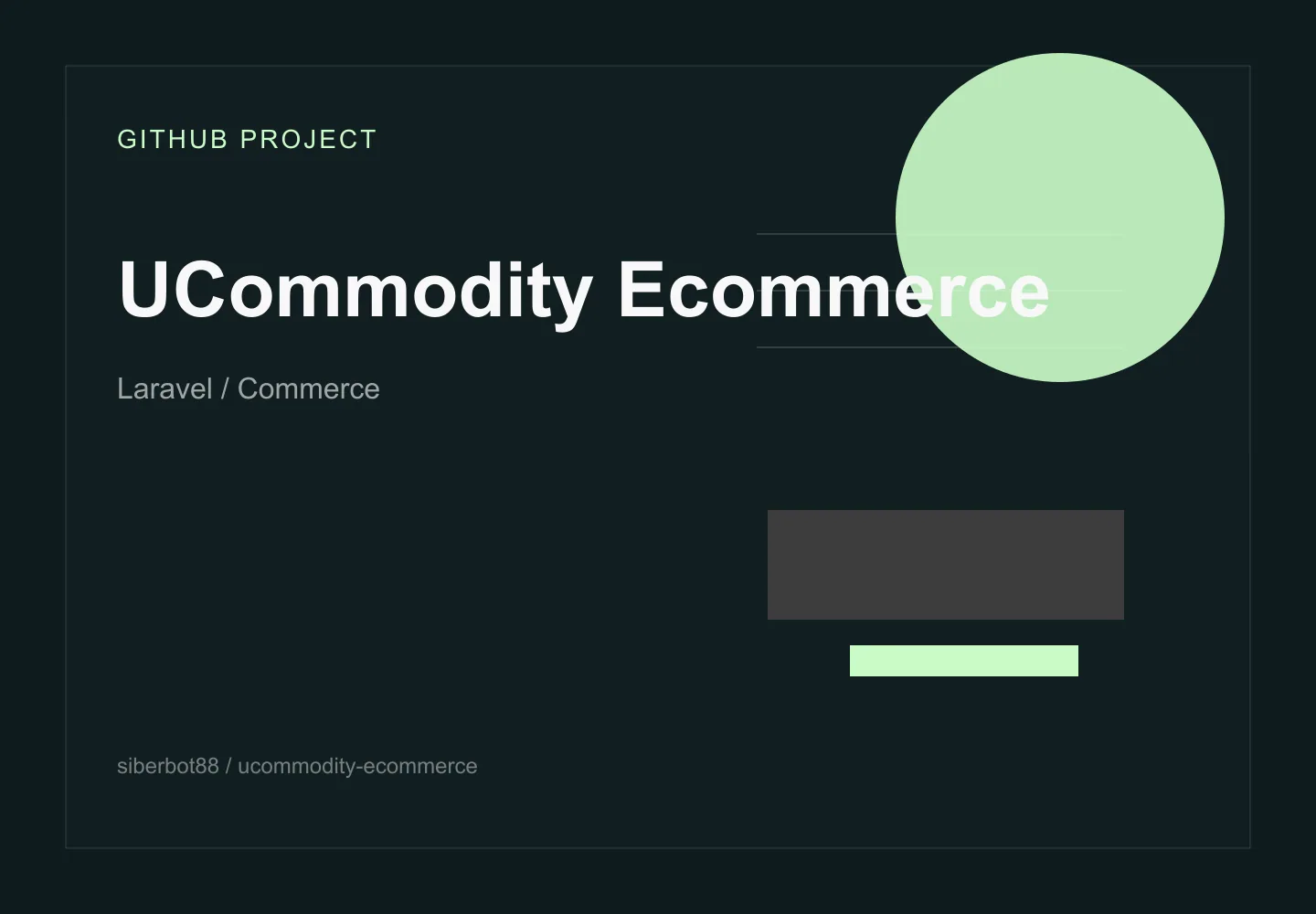 UCommodity Ecommerce Client visual