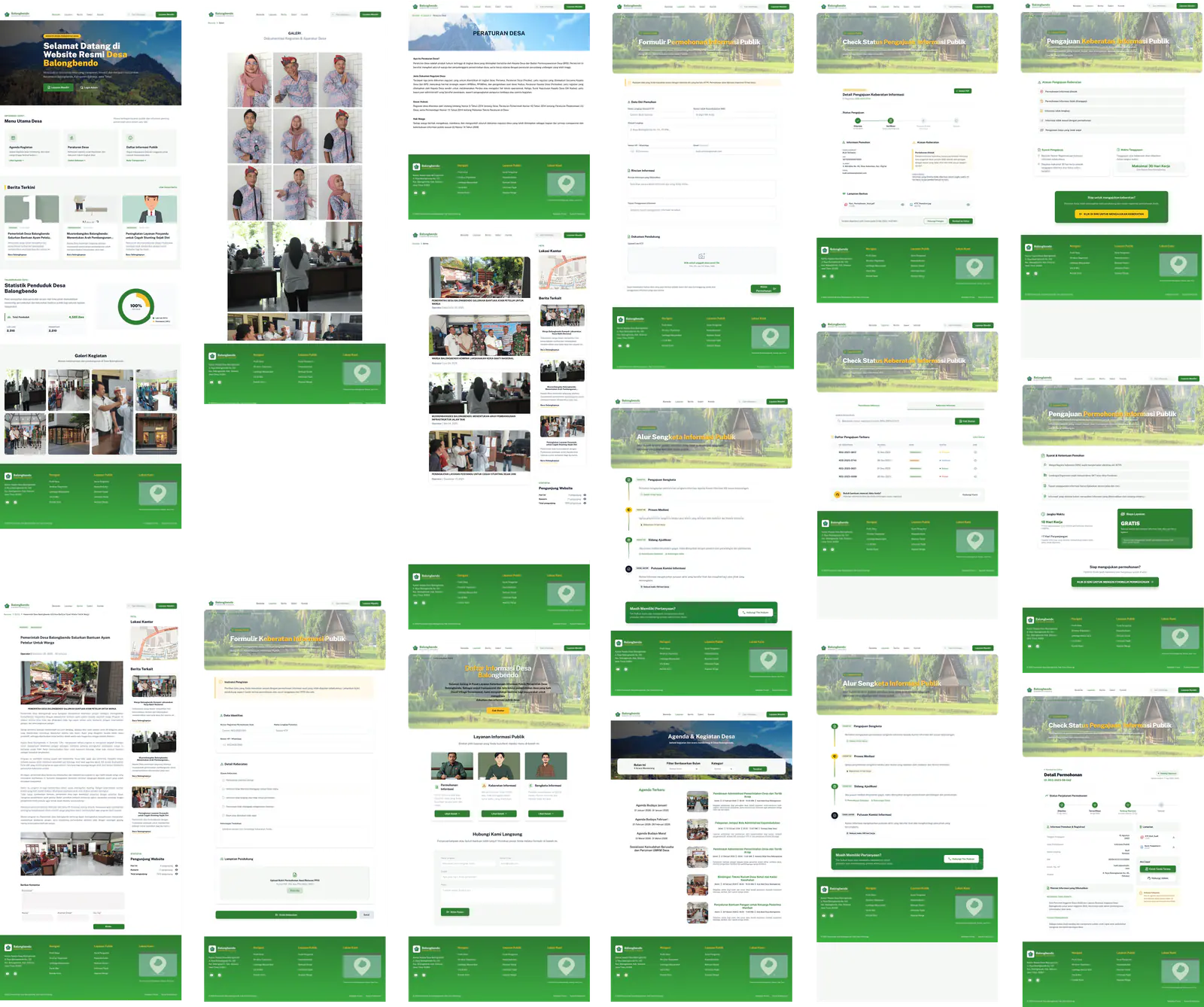 Web Pemda UI/UX Design